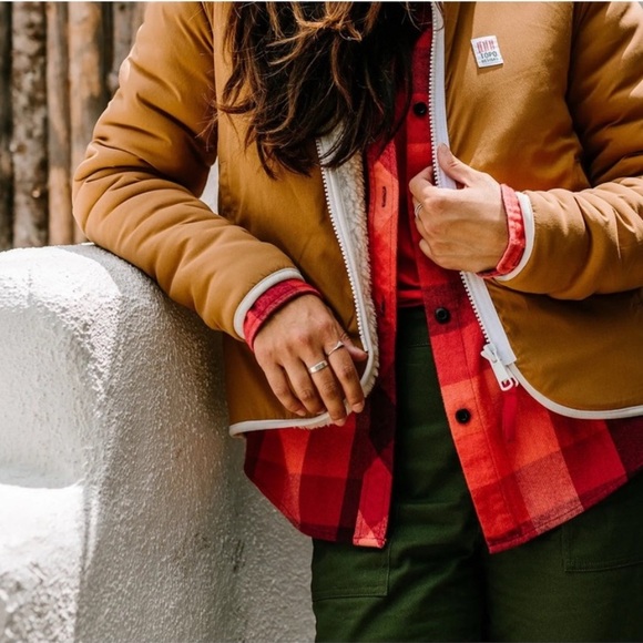 Topo Designs reversible Sherpa bomber jacket - Picture 6 of 9